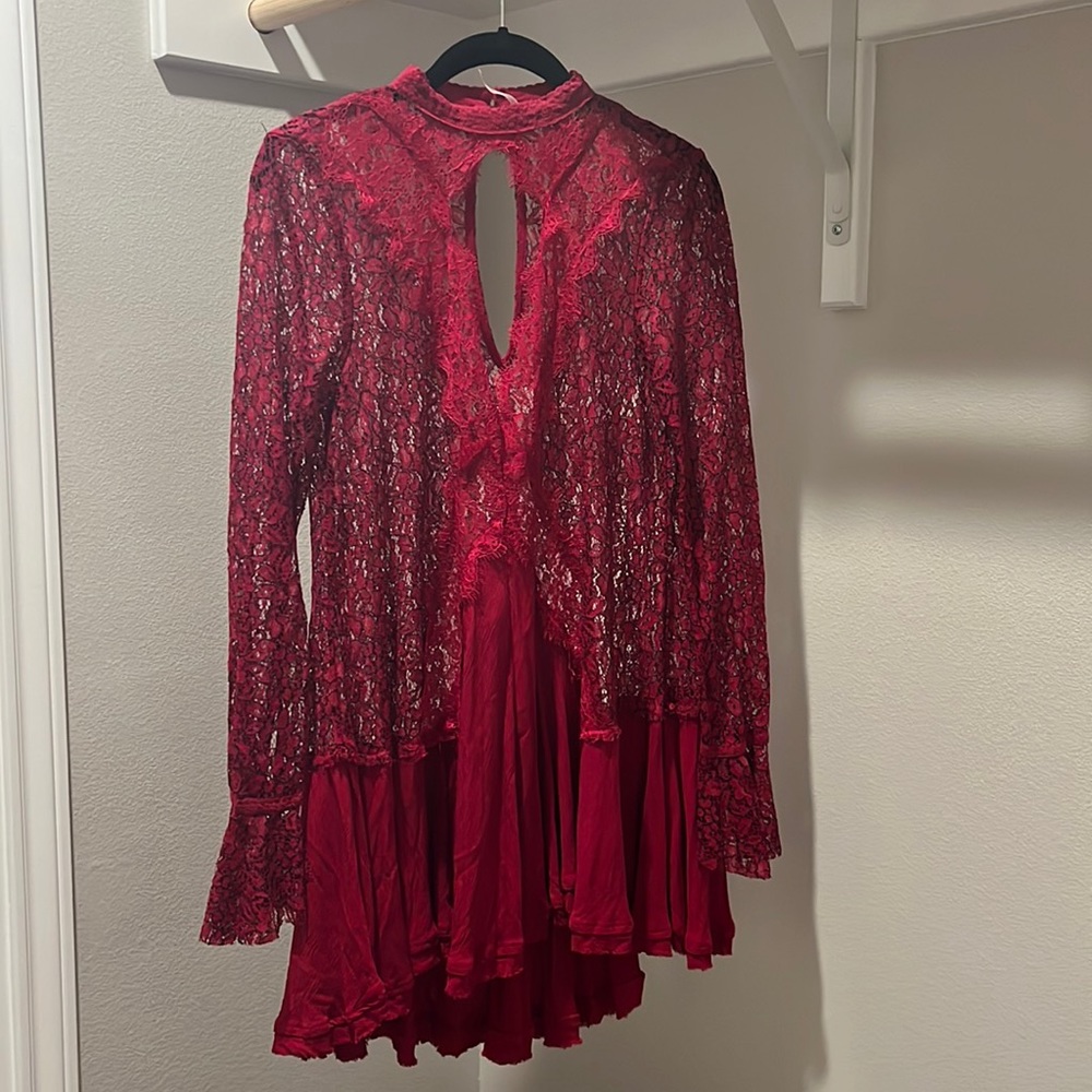 Free People lace top